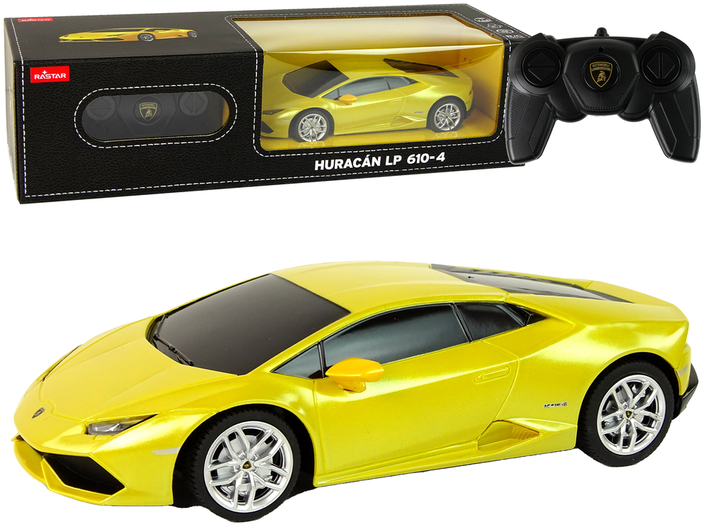 Raad.auto Lamborghini Huracan 1:24 Rastar, kollane