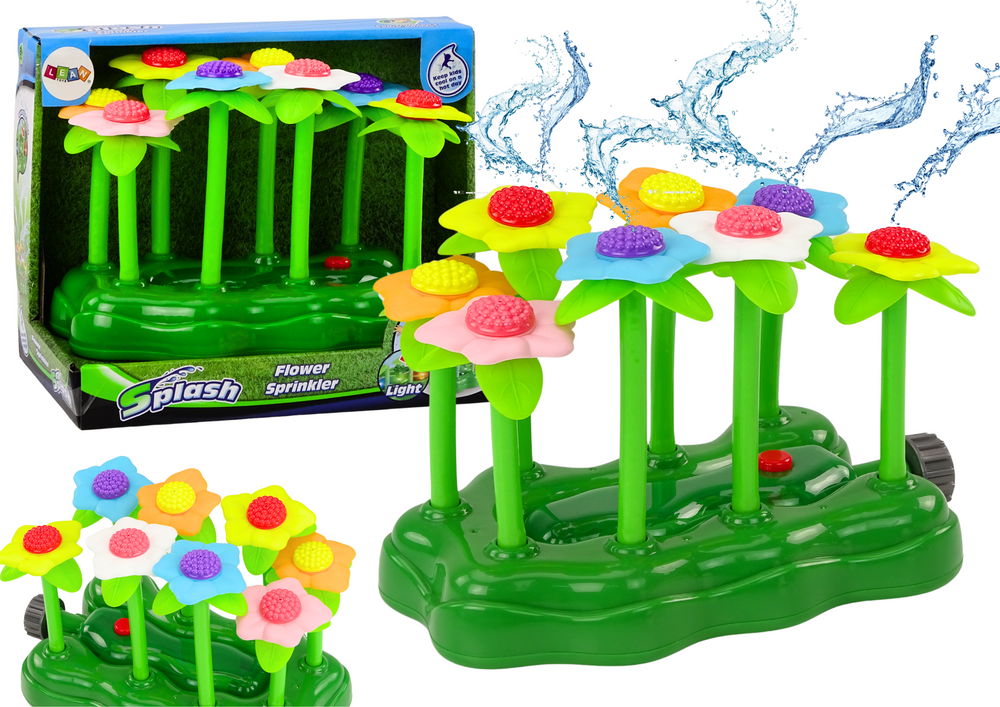 Veesprinkler-õuemänguasi “Lilleaed”