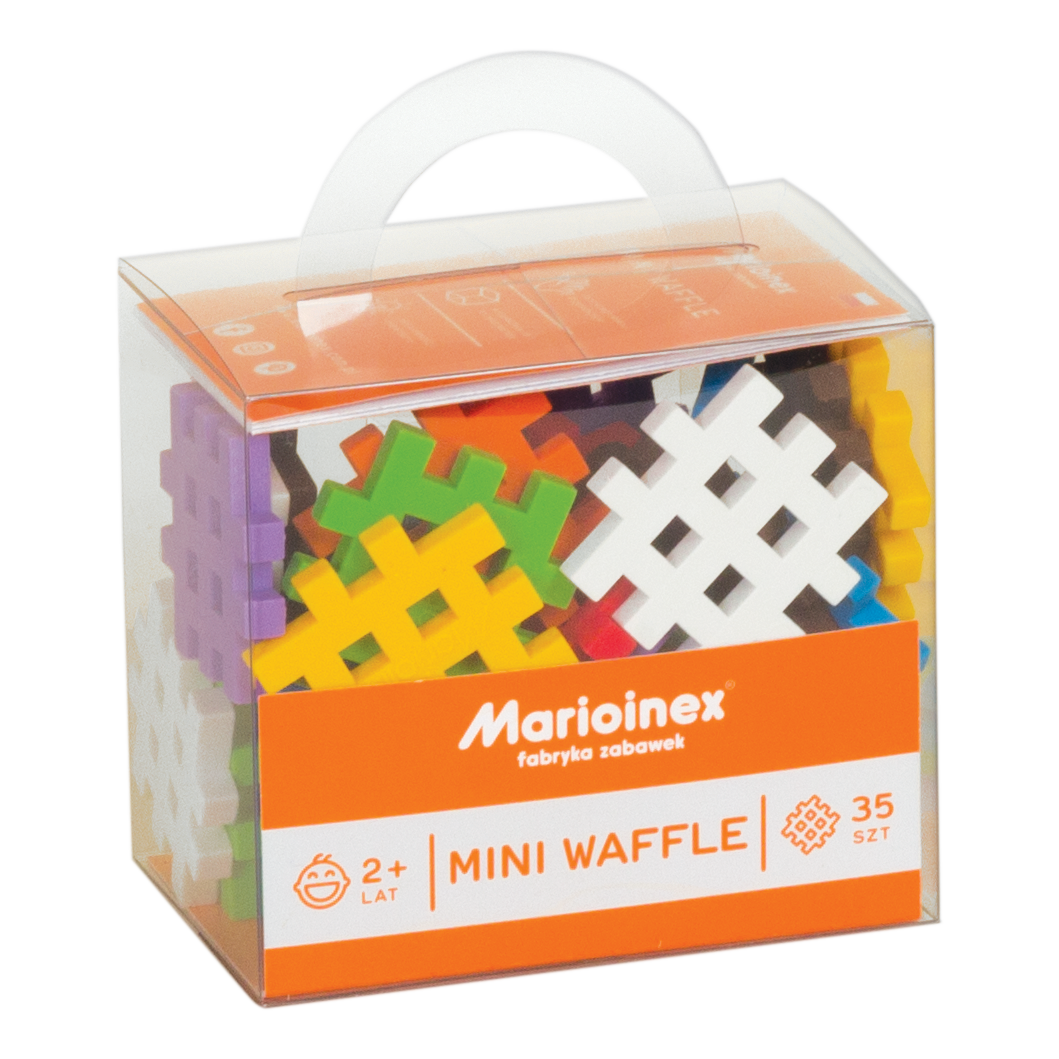 Marioinex vahvelklotsid, Mini Waffle, 35-osaline