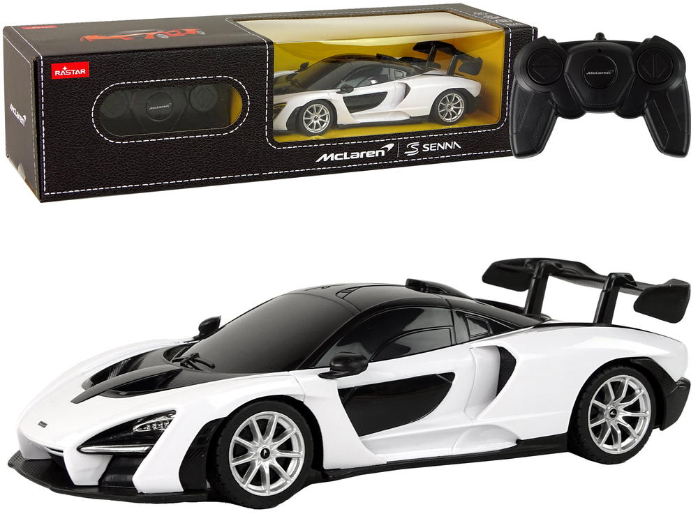 Raad.auto McLaren Senna 1:18 Rastar, valge