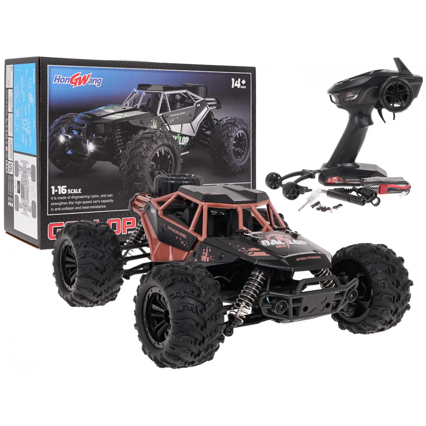 Raad.auto “Crawler Gallop” 4×4, 1:16