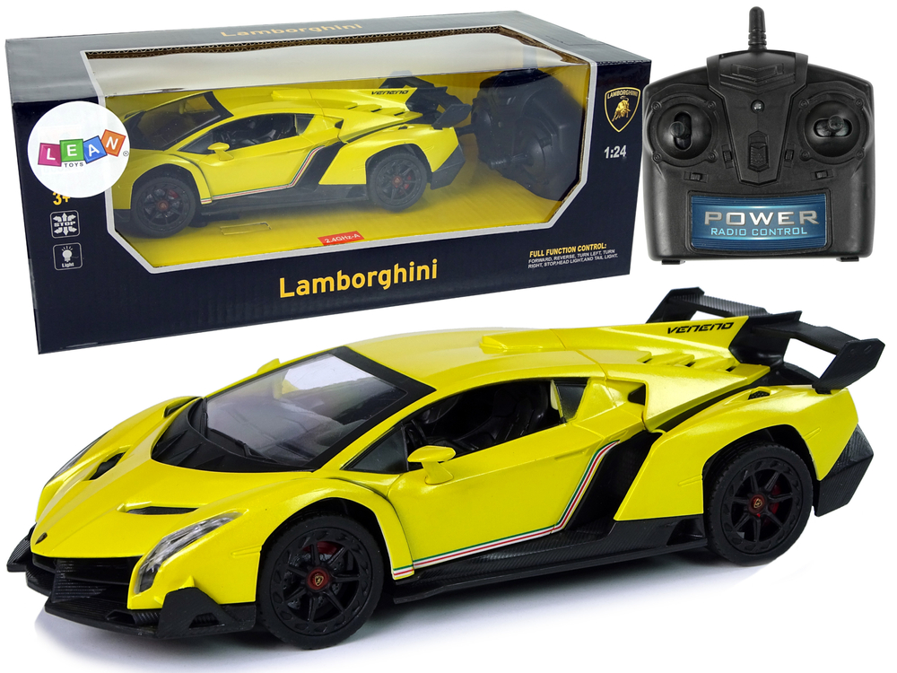 Raad.auto Lamborghini Veneno 1:24, kollane